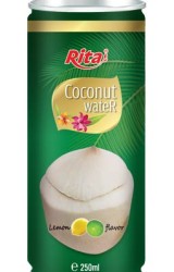 مو 250ml لیمو طعم نارگیل آب